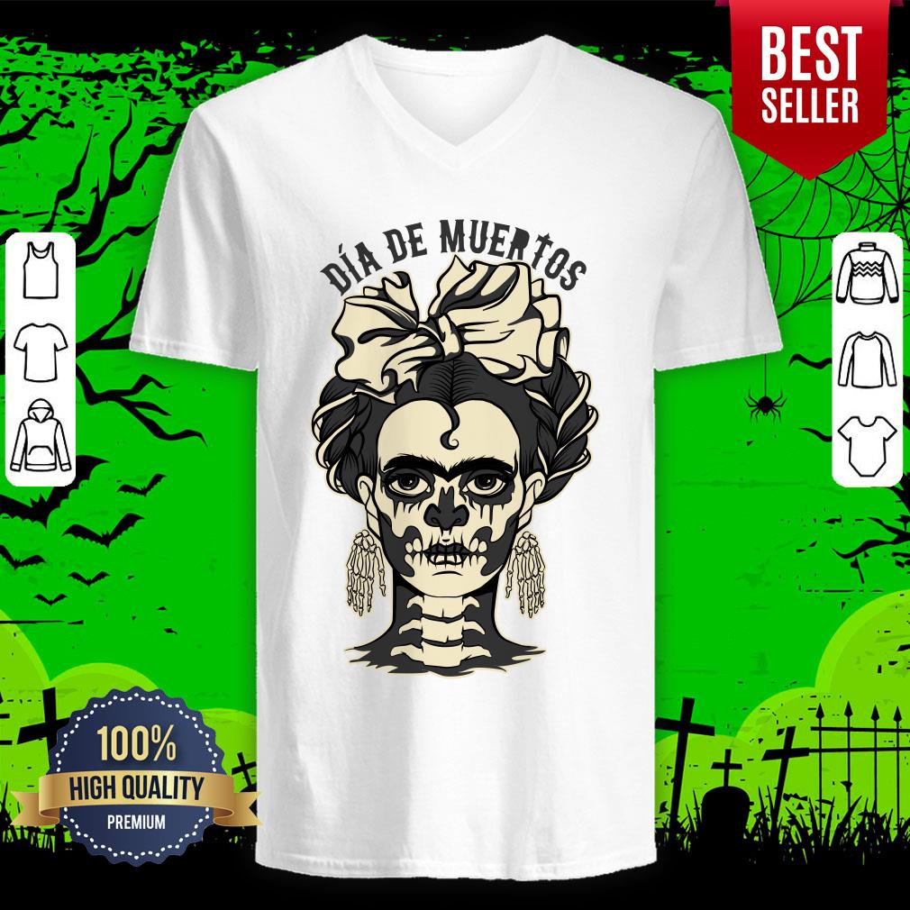 Skeleton Girl Dia De Muertos Day Of Dead Shirt