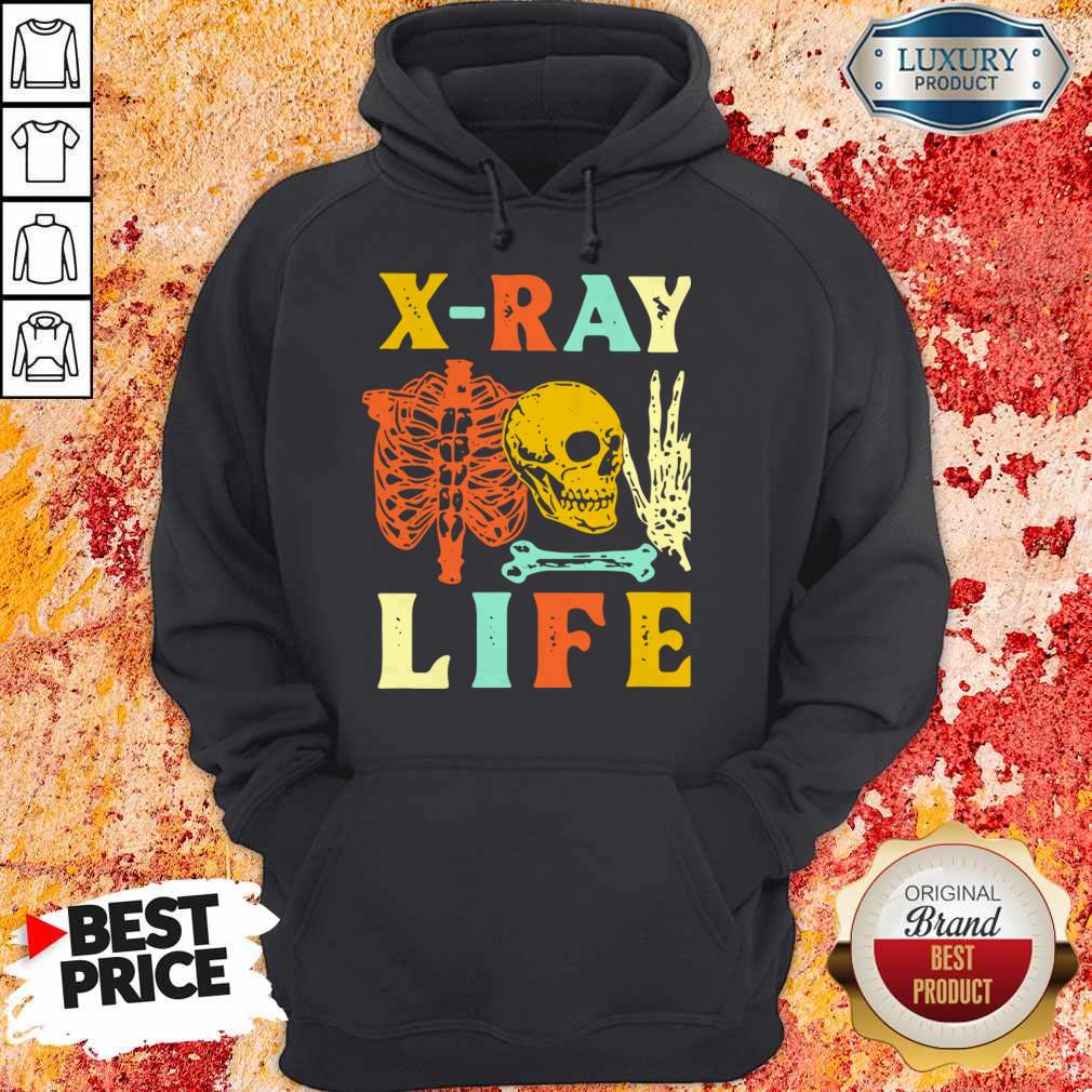 Skeleton X-Ray Life Vintage Shirt