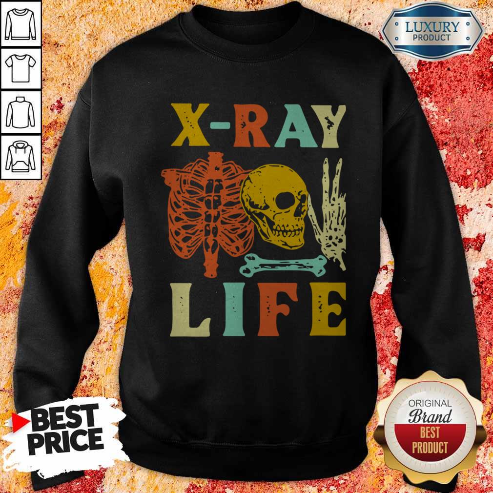 Skeleton X-Ray Life Vintage Shirt