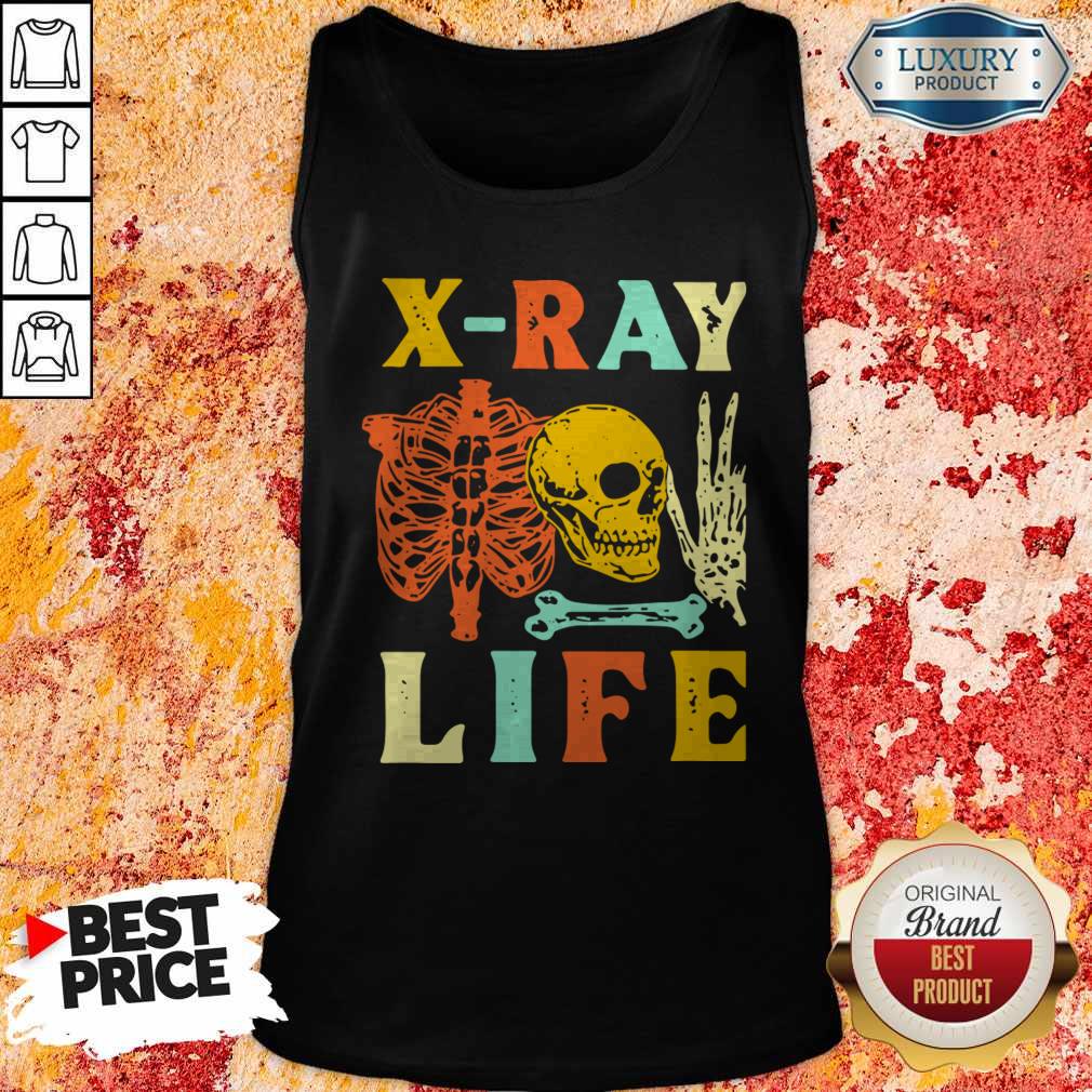 Skeleton X-Ray Life Vintage Shirt