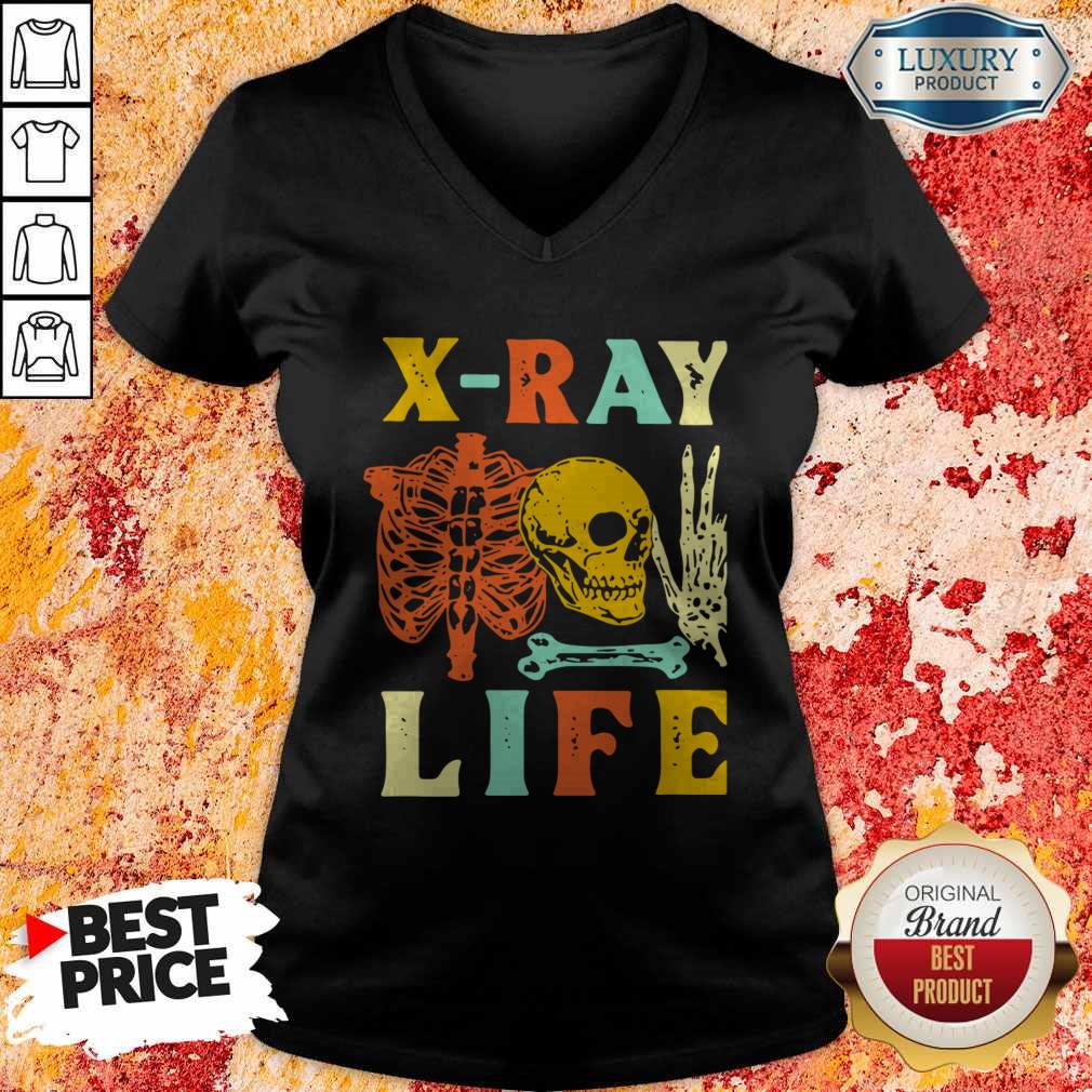 Skeleton X-Ray Life Vintage Shirt