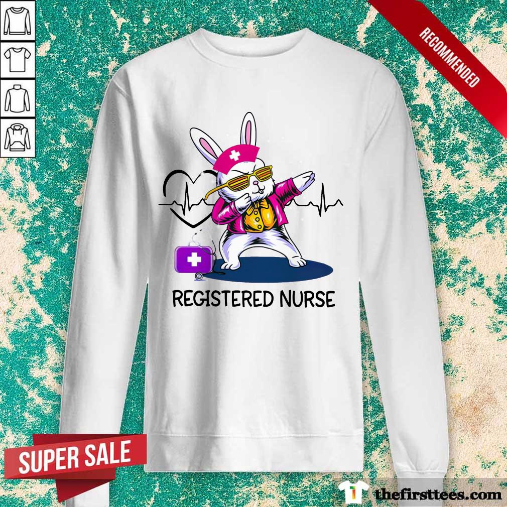 So Bunny Nurse Dab Registered Nurse Shirt