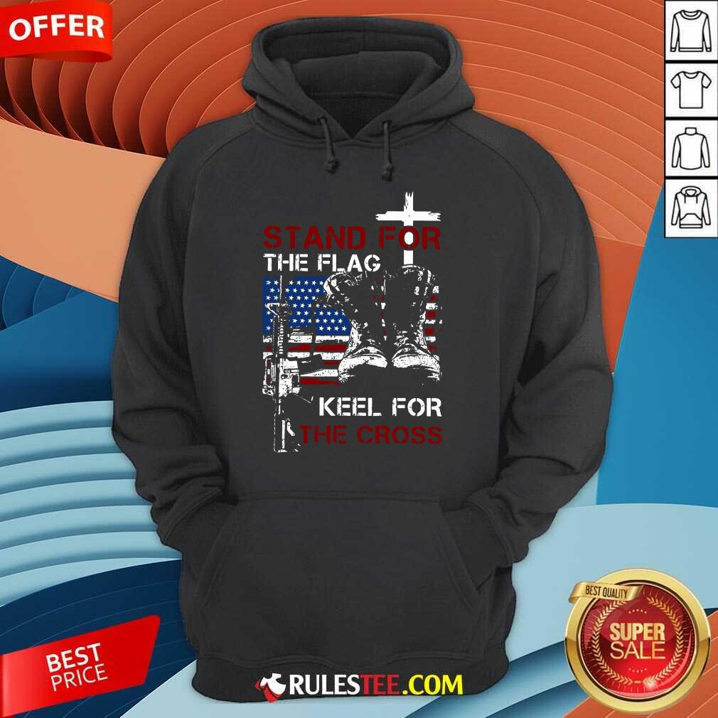 Stand For The Flag Keel For The Cross Shirt