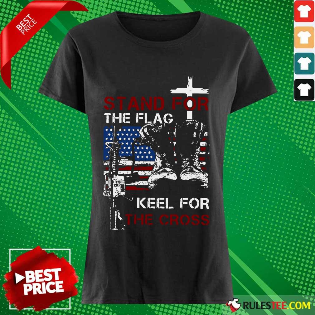 Stand For The Flag Keel For The Cross Shirt