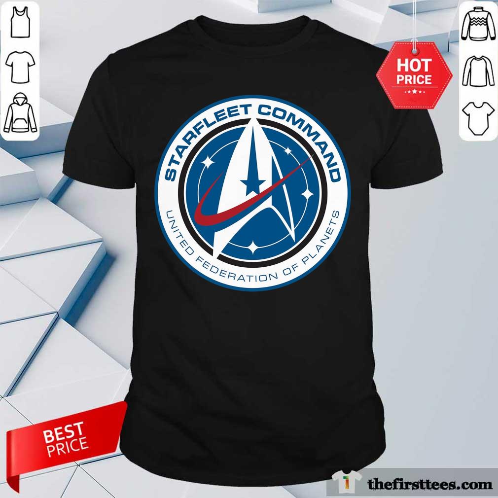 Star Trek Starfleet Command United Federation Of Planets Shirt