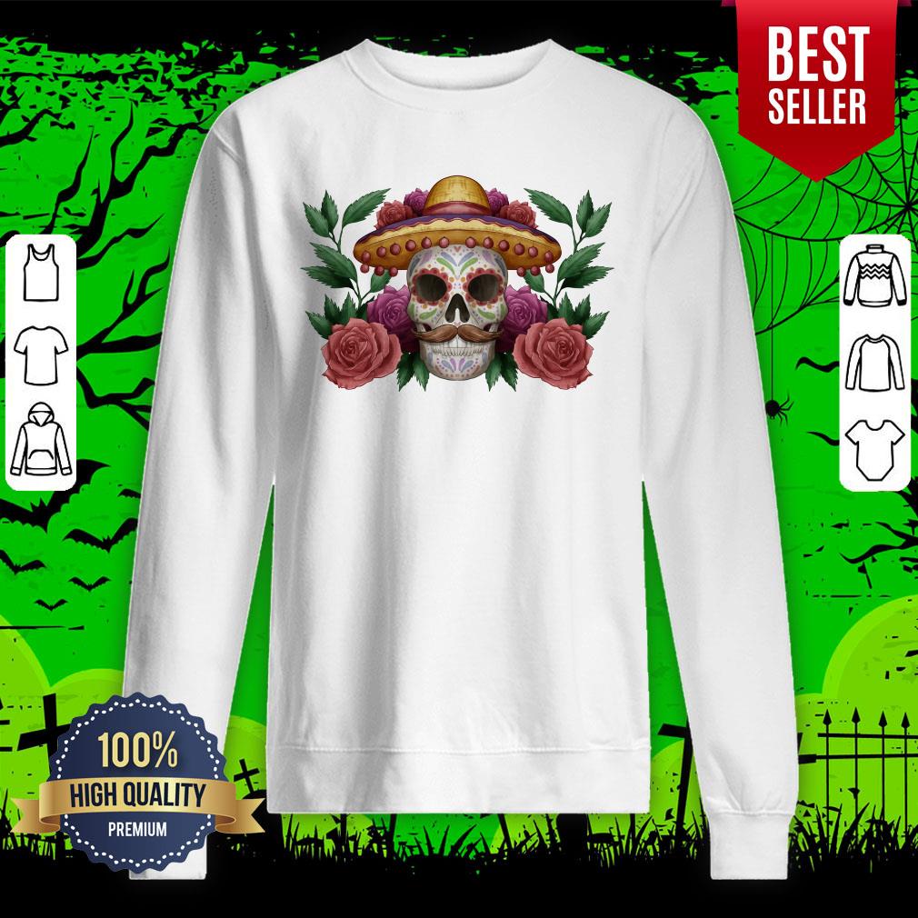 Sugar Skull Dia De Los Muertos Mexican Holiday Shirt