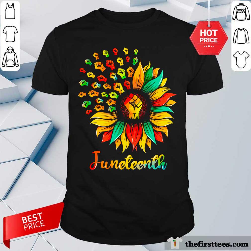 Sunflower Juneteenth American Shirt