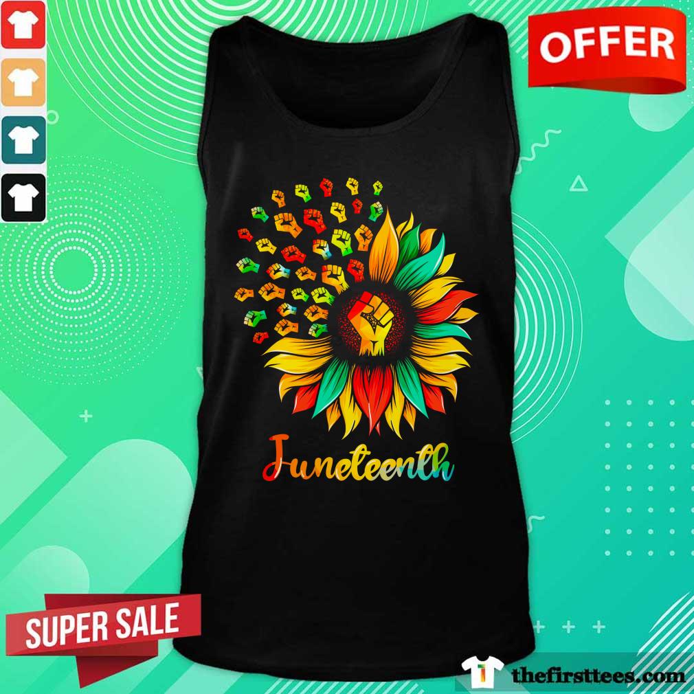 Sunflower Juneteenth American Shirt
