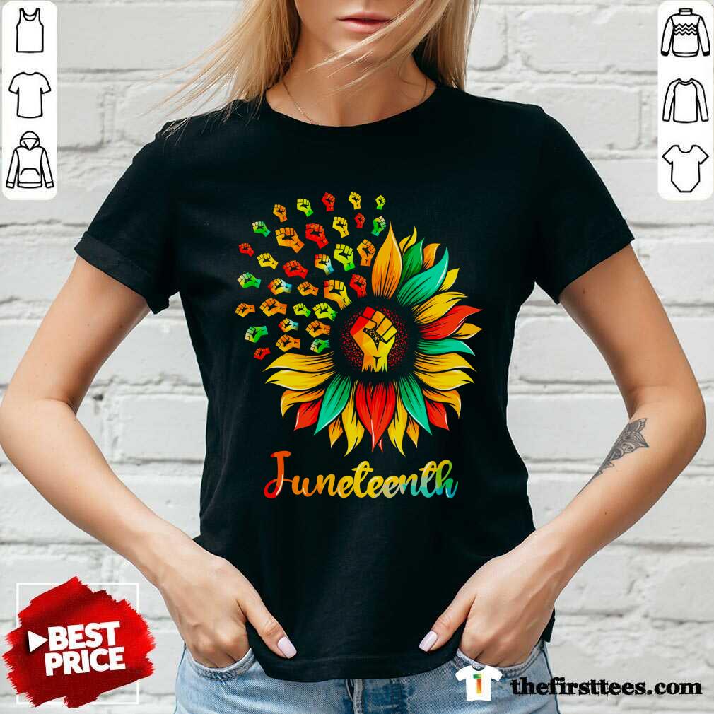 Sunflower Juneteenth American Shirt