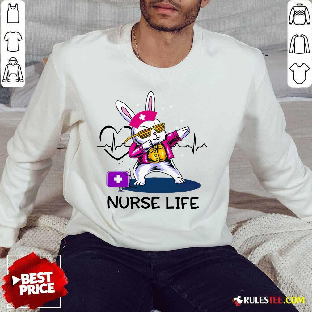 Surprised Bunny Nurse Dab Nurse Life Shirt