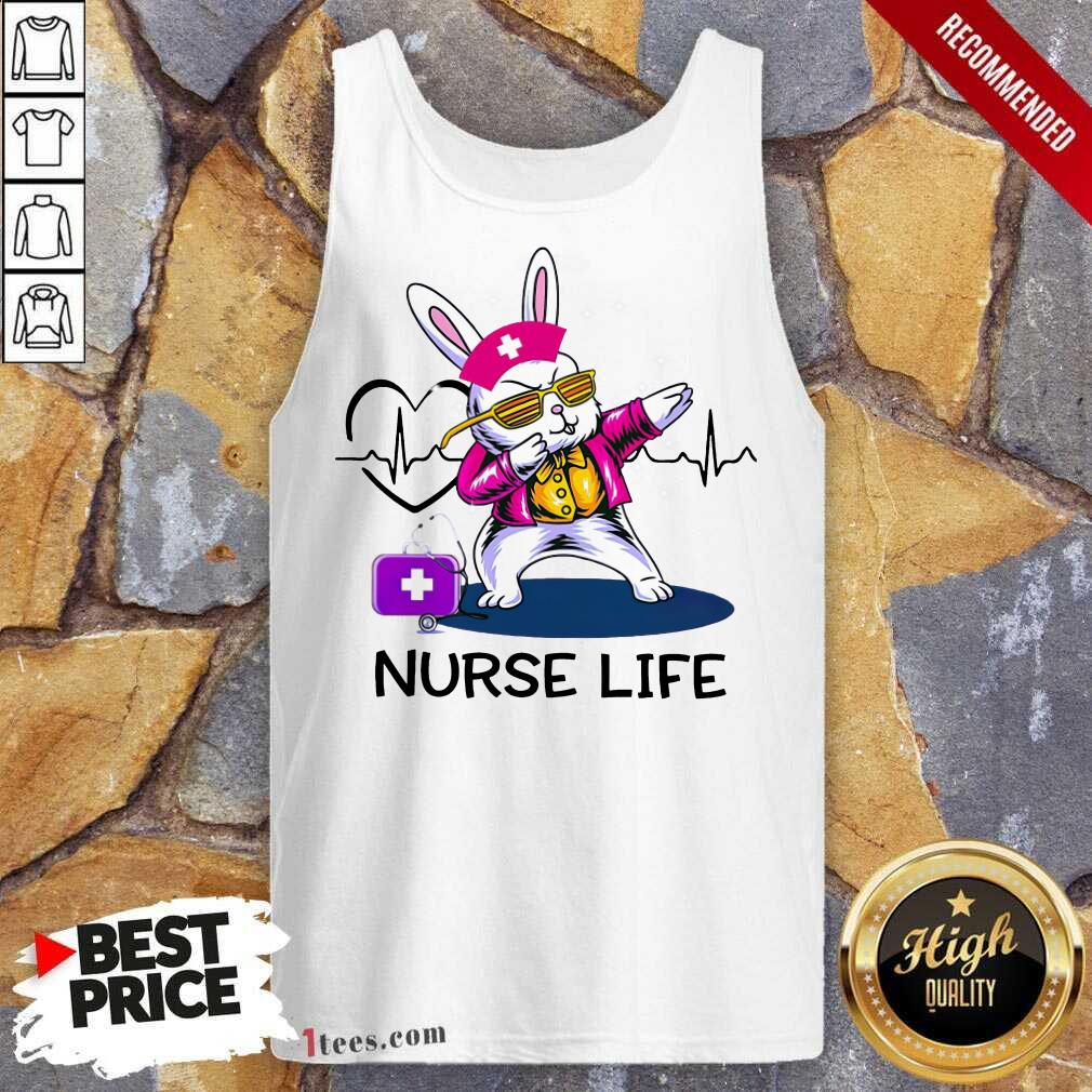 Surprised Bunny Nurse Dab Nurse Life Shirt
