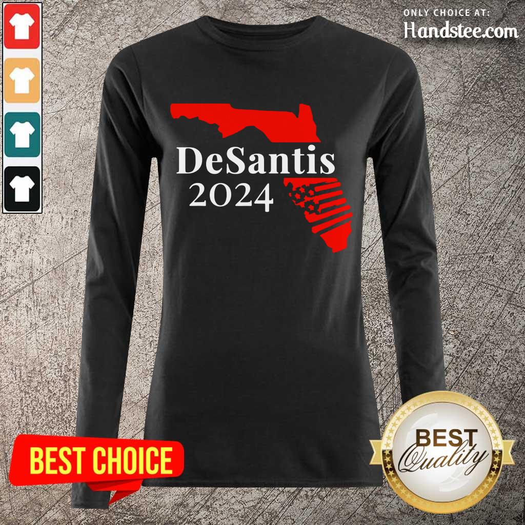 Surprised Guns Florida Desantis 2024 Shirt