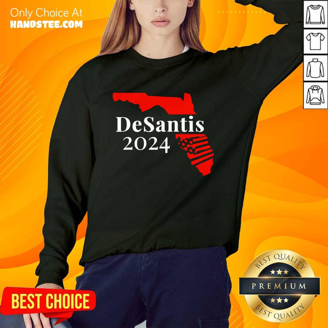 Surprised Guns Florida Desantis 2024 Shirt