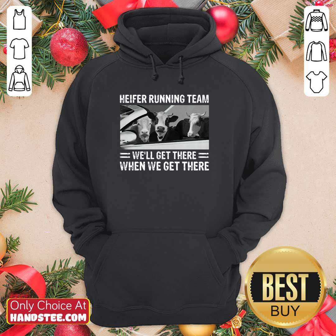 Surprised Heifer 1 Running Team Shirt