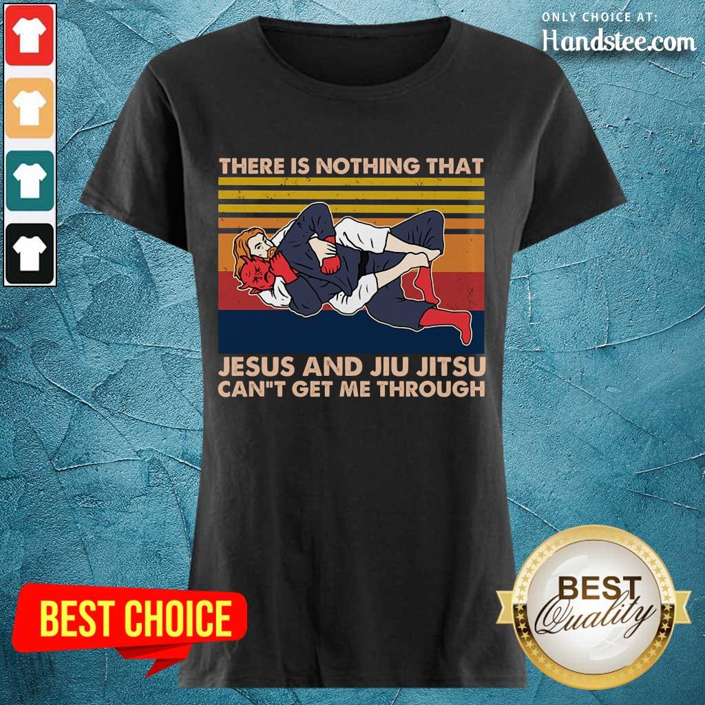 Surprised Jesus And Jiu Jitsu Can’t Get Me Through Vintage Shirt