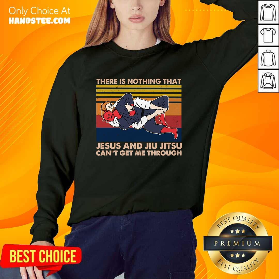 Surprised Jesus And Jiu Jitsu Can’t Get Me Through Vintage Shirt
