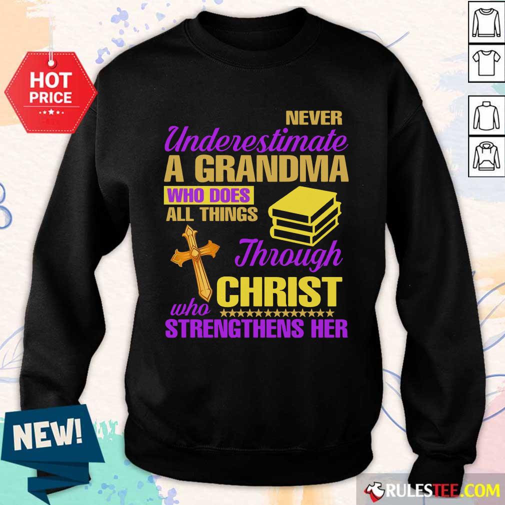 Surprised Underestimate A Grandma Her Shirt