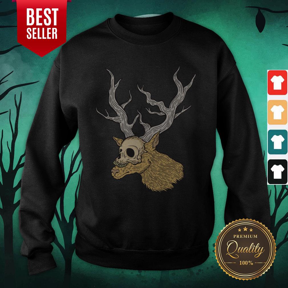 Antelope Skull Day Of The Dead Shirt