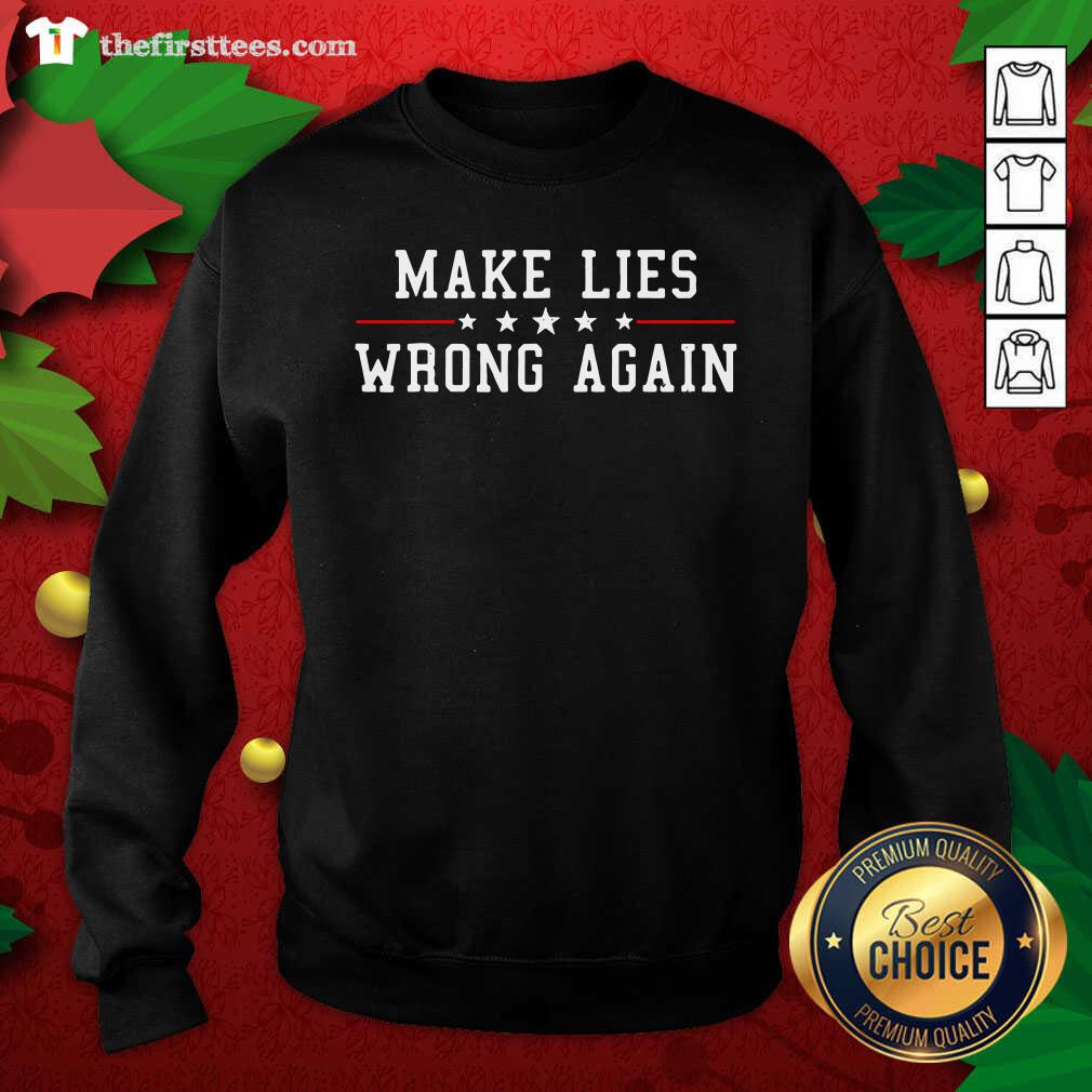 Official Make Life Wrong Again Stars Election Shirt