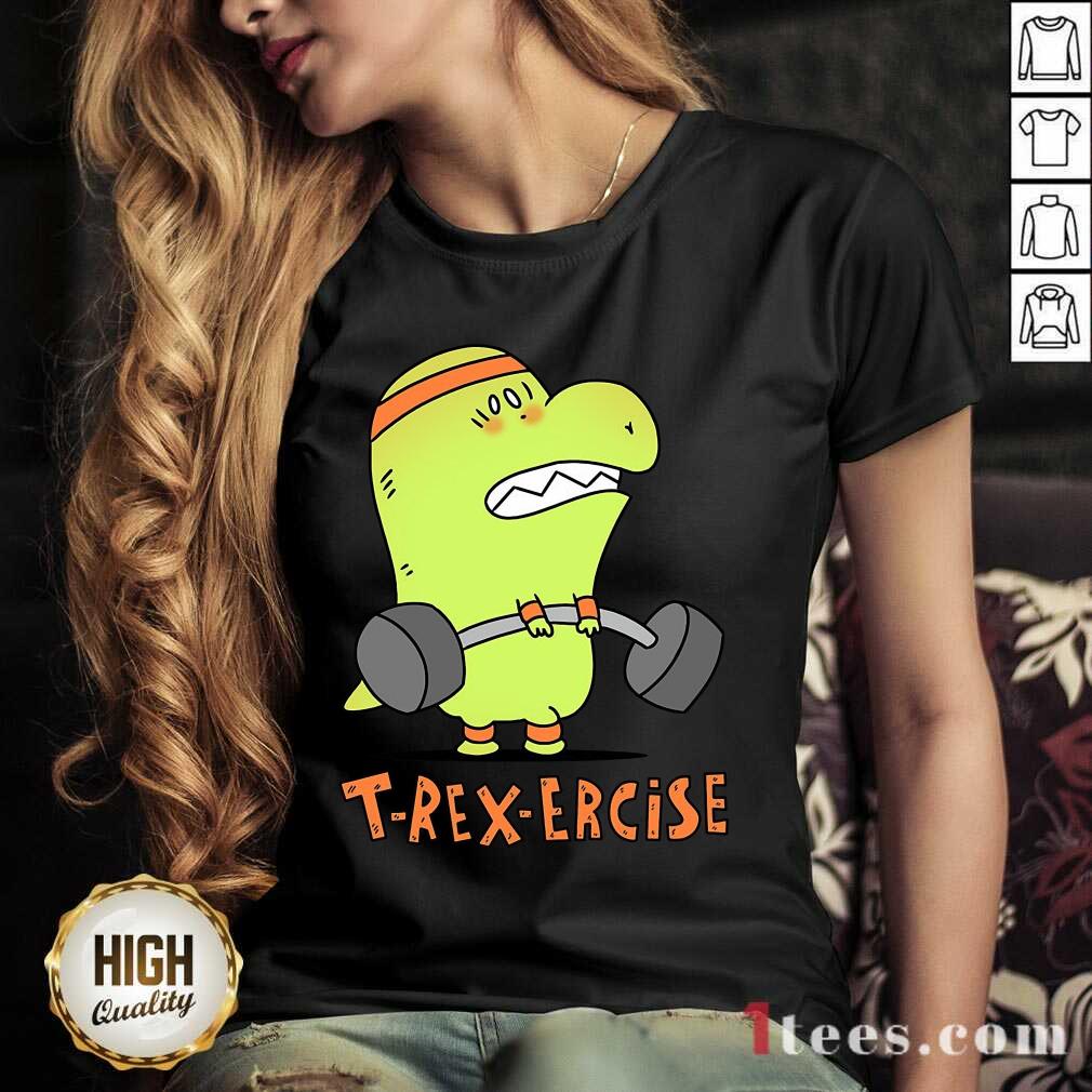 T-Rex-Ercise Weightlifting Shirt