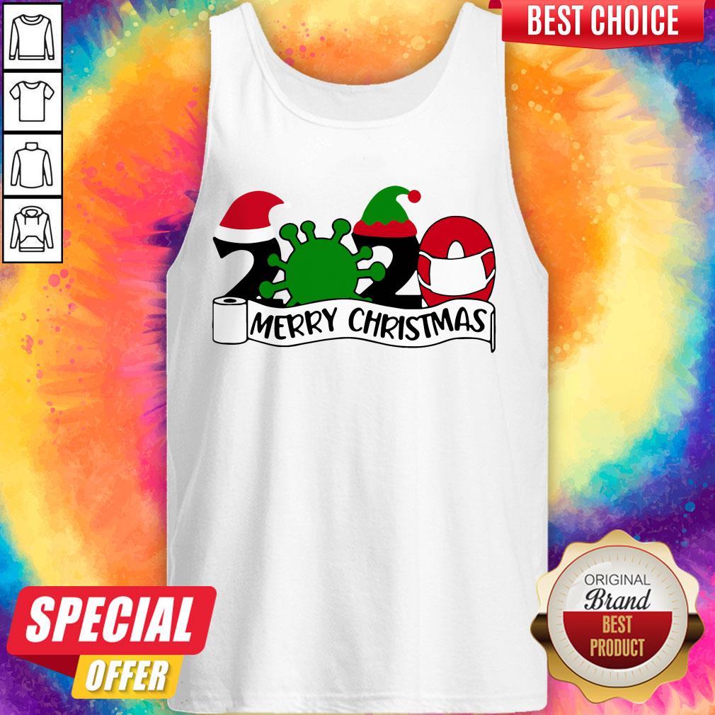 2020 Mask Quarantine Toilet Paper Merry Christmas Shirt