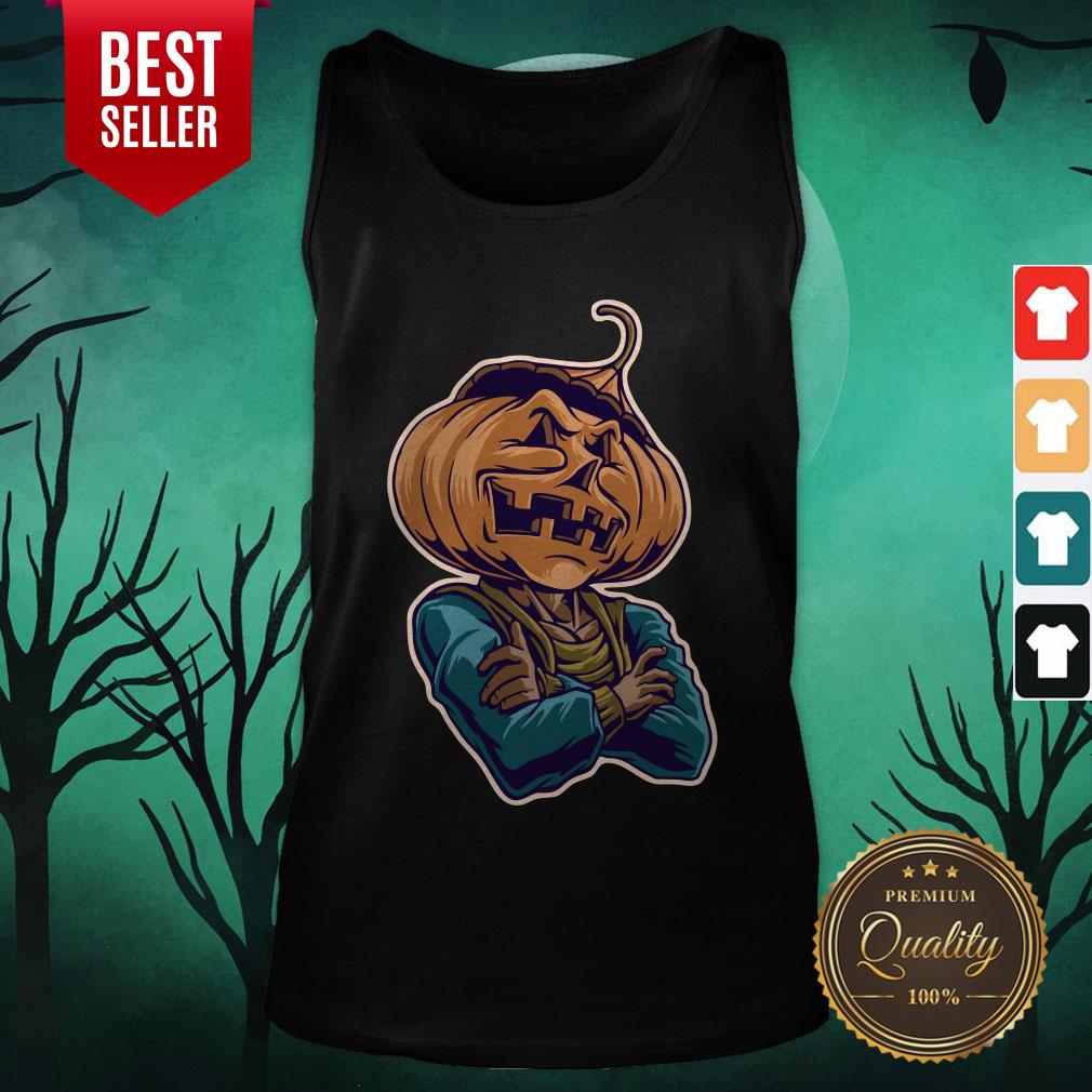 The Man Pumpkin Happy Halloween Day Shirt