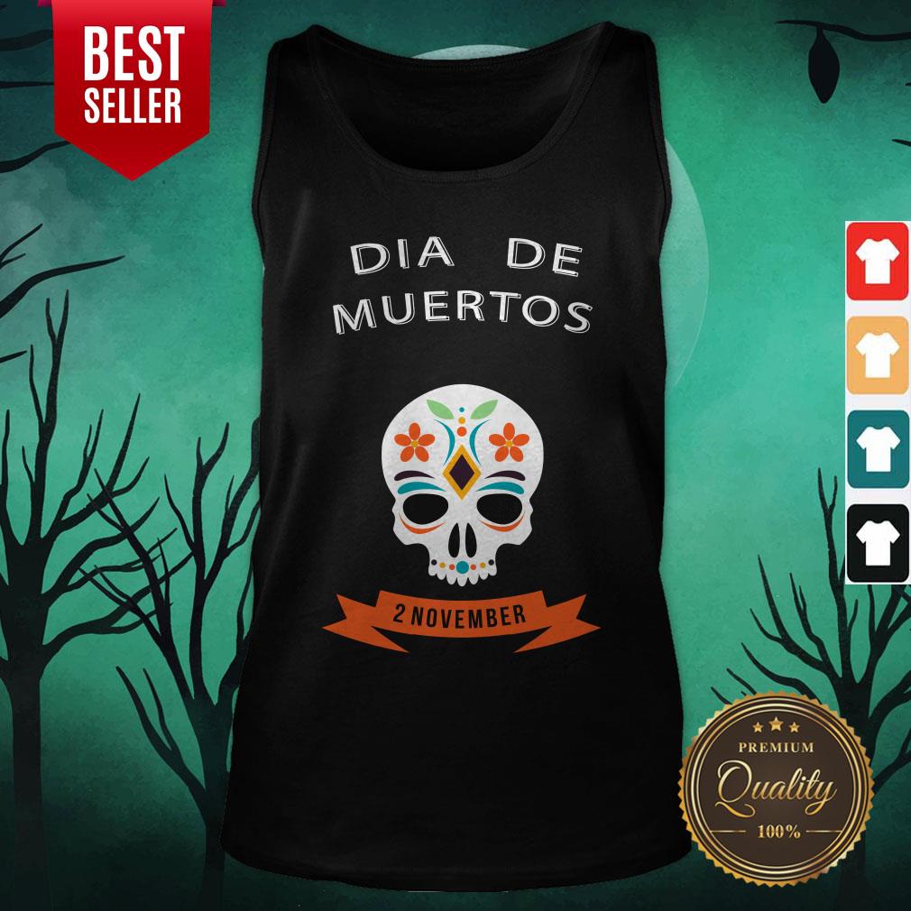 Dia De Muertos Sugar Skull 2 November Shirt