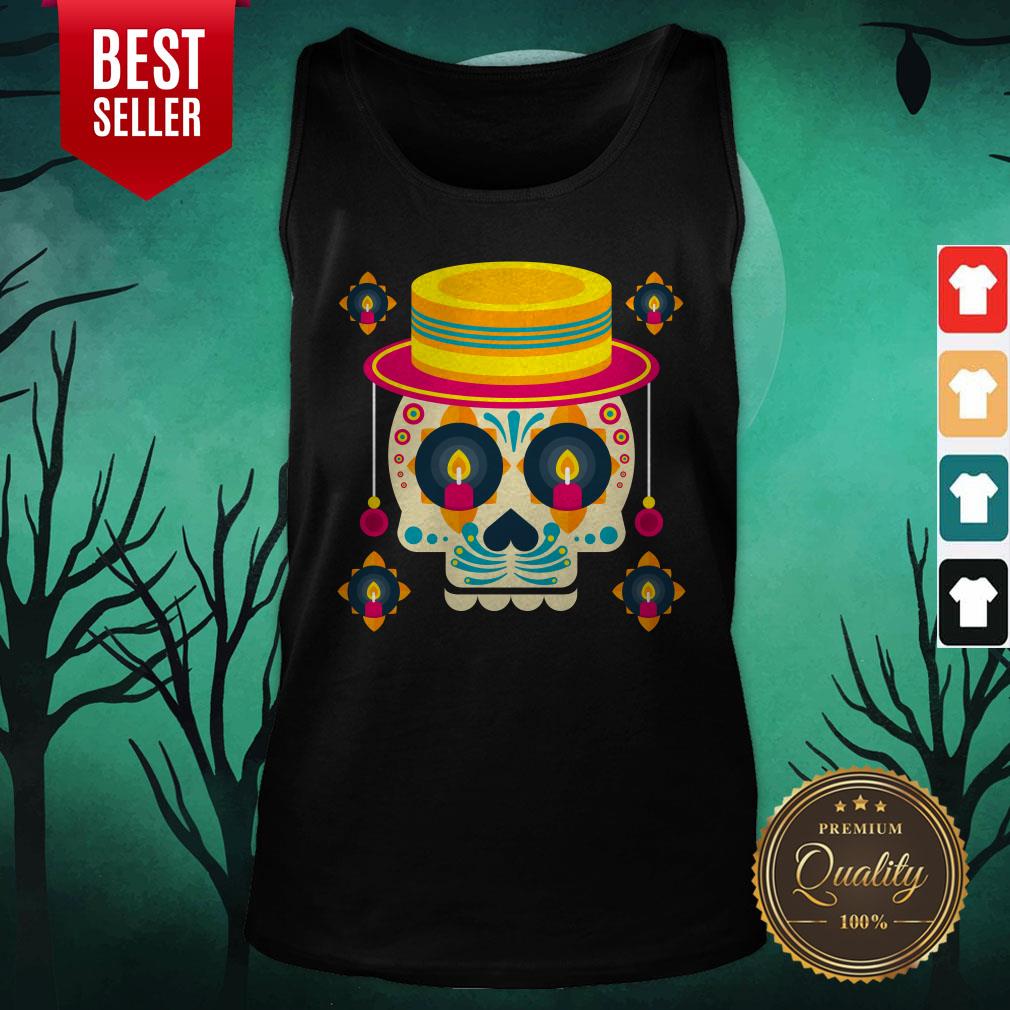 Sugar Skull Day Of The Dead Dia De Muertos Shirt
