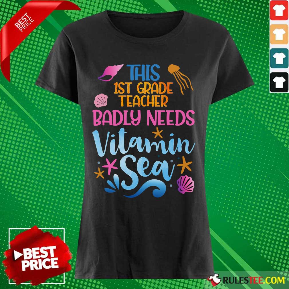 This 1st Grade Teacher Badly Needs Vitamin Sea Shirt