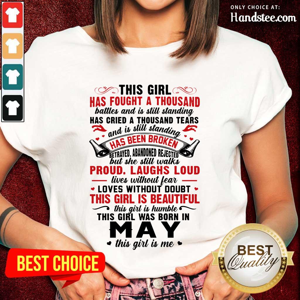 This Girl Is Beautiful May Girl Shirt