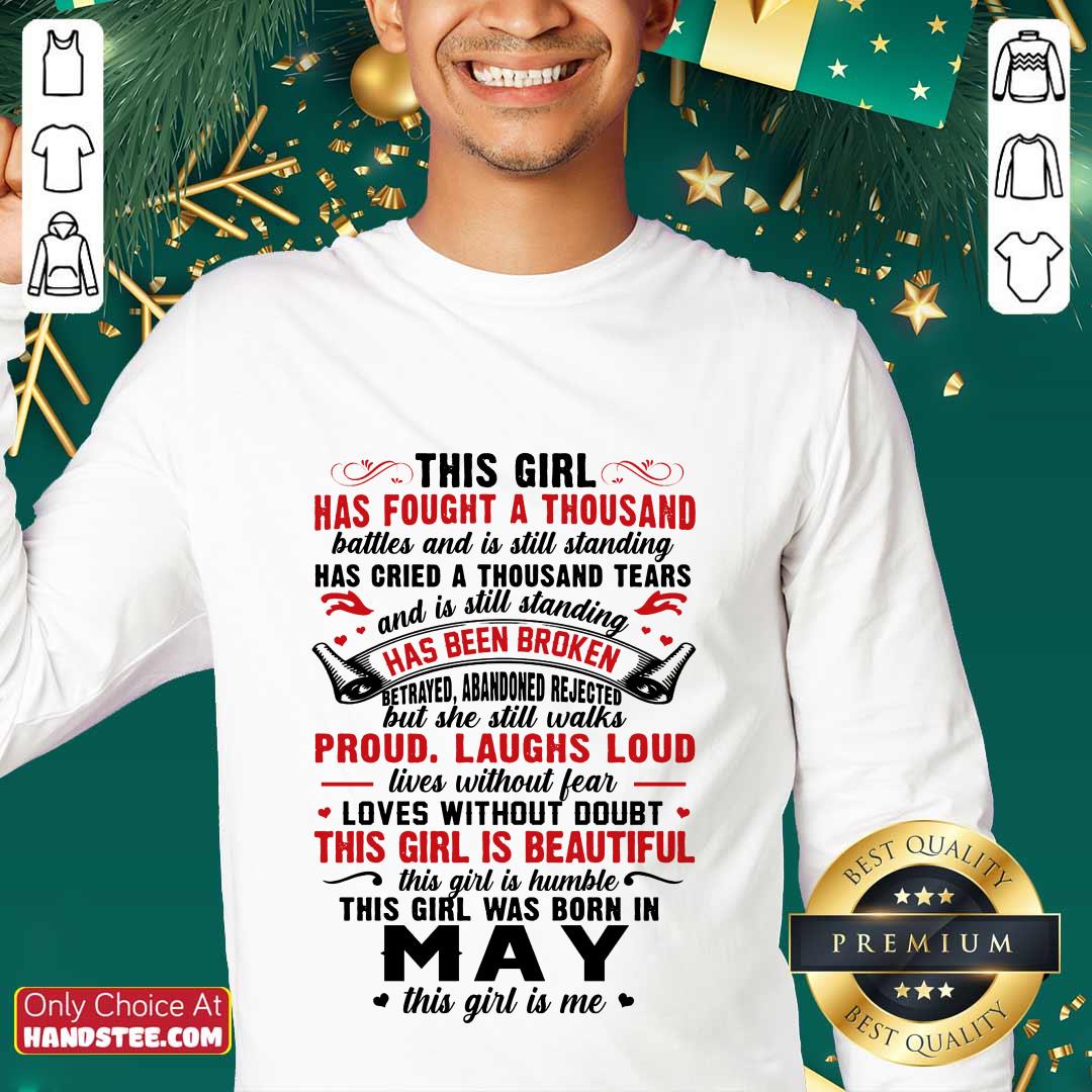 This Girl Is Beautiful May Girl Shirt