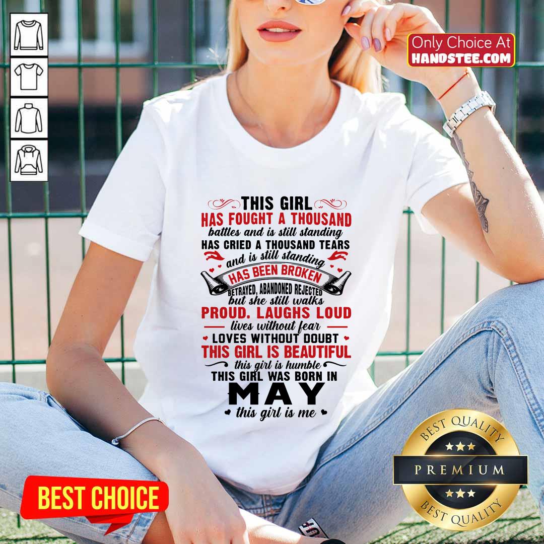 This Girl Is Beautiful May Girl Shirt