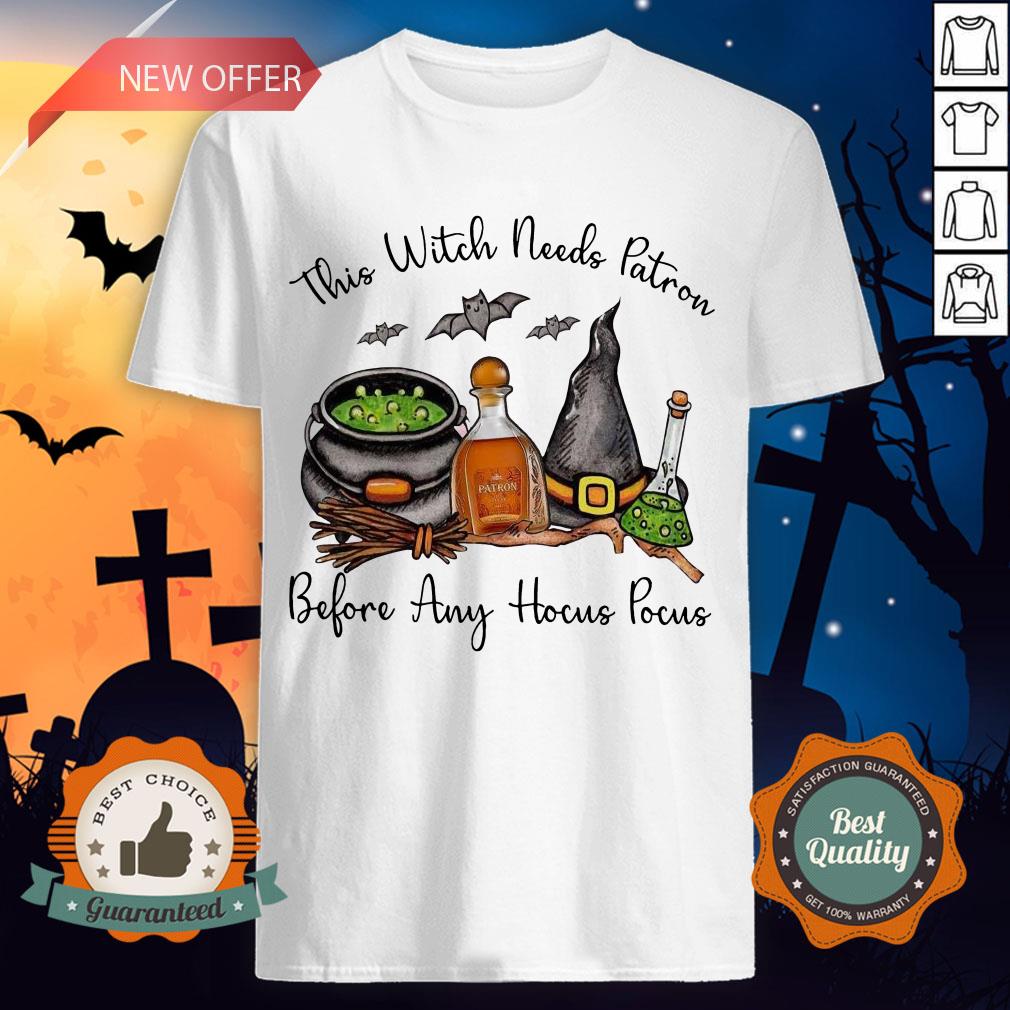 This Witch Needs Patron Before Any Hocus Pocus Shirt