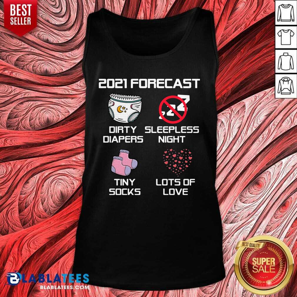 Top 2021 Forecast Baby Expecting Pregnancy Announcement Shirt