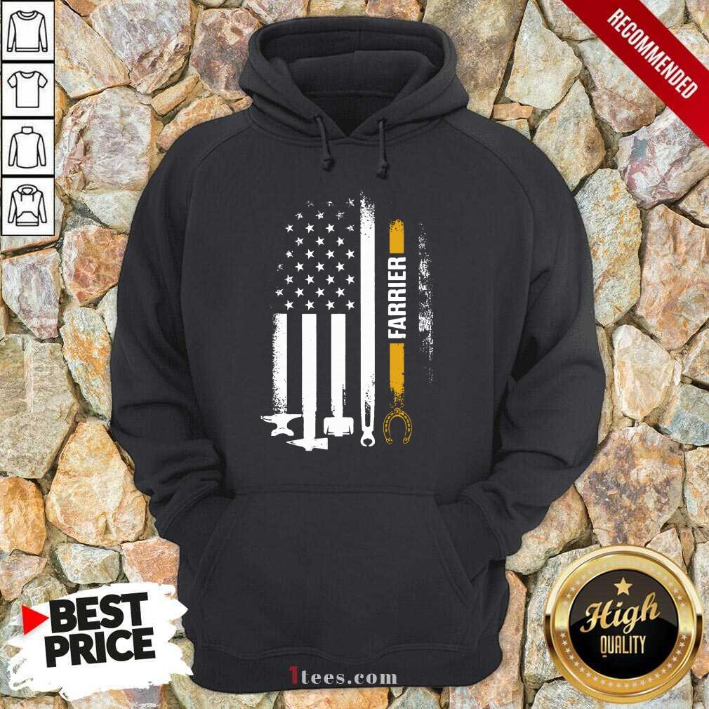 Top America Flag Farrier Shirt