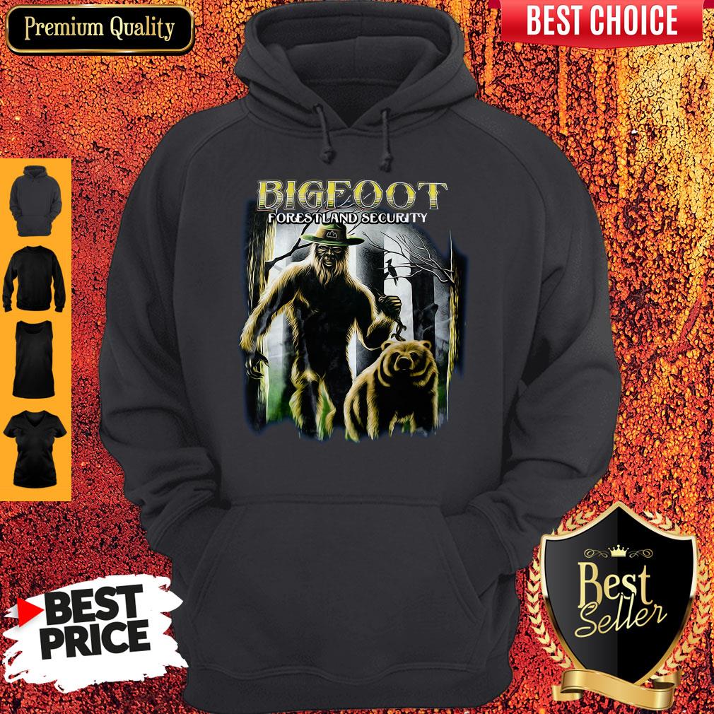 Top Bigfoot Forestland security shirt