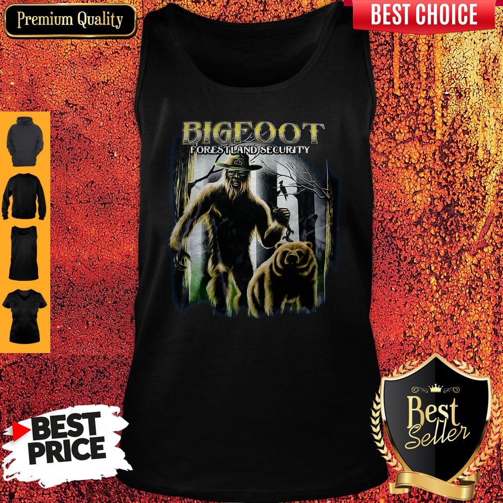 Top Bigfoot Forestland security shirt