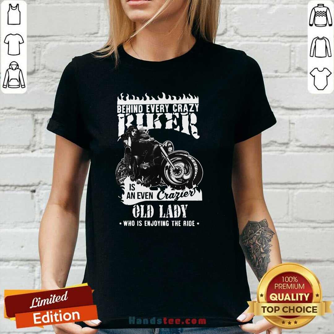 Top Crazy Buker Enjoying The Ride 5 Shirt