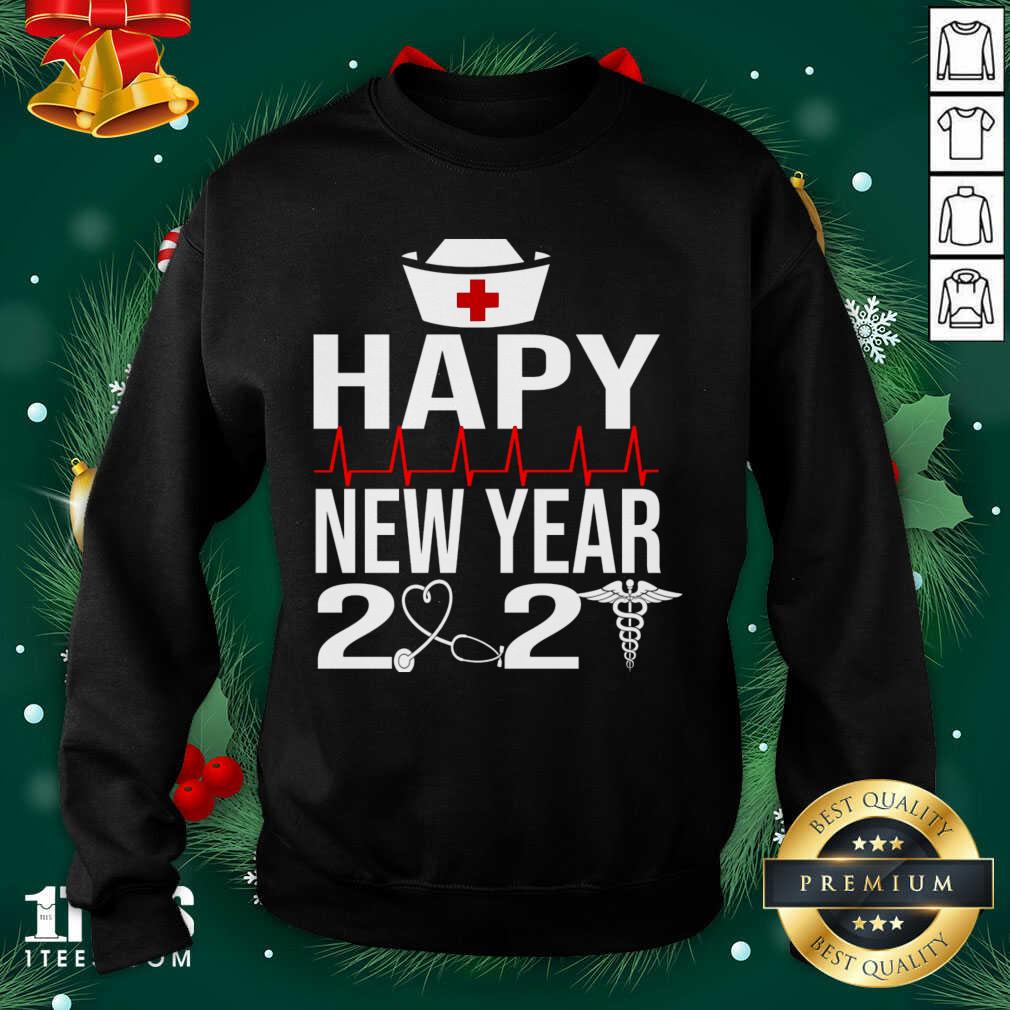 Top Happy New Year 2021 Nurse Crew Santa's Favorite Nurse Shirt