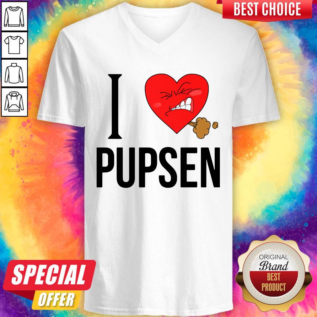 Top I Love Pusen Shirt