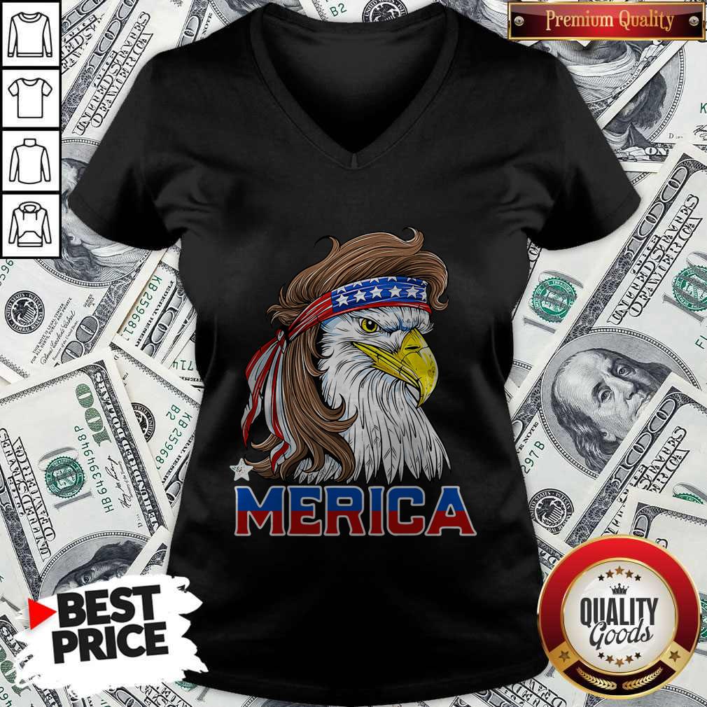 Top Merica Eagle Happy Independence Day Shirt