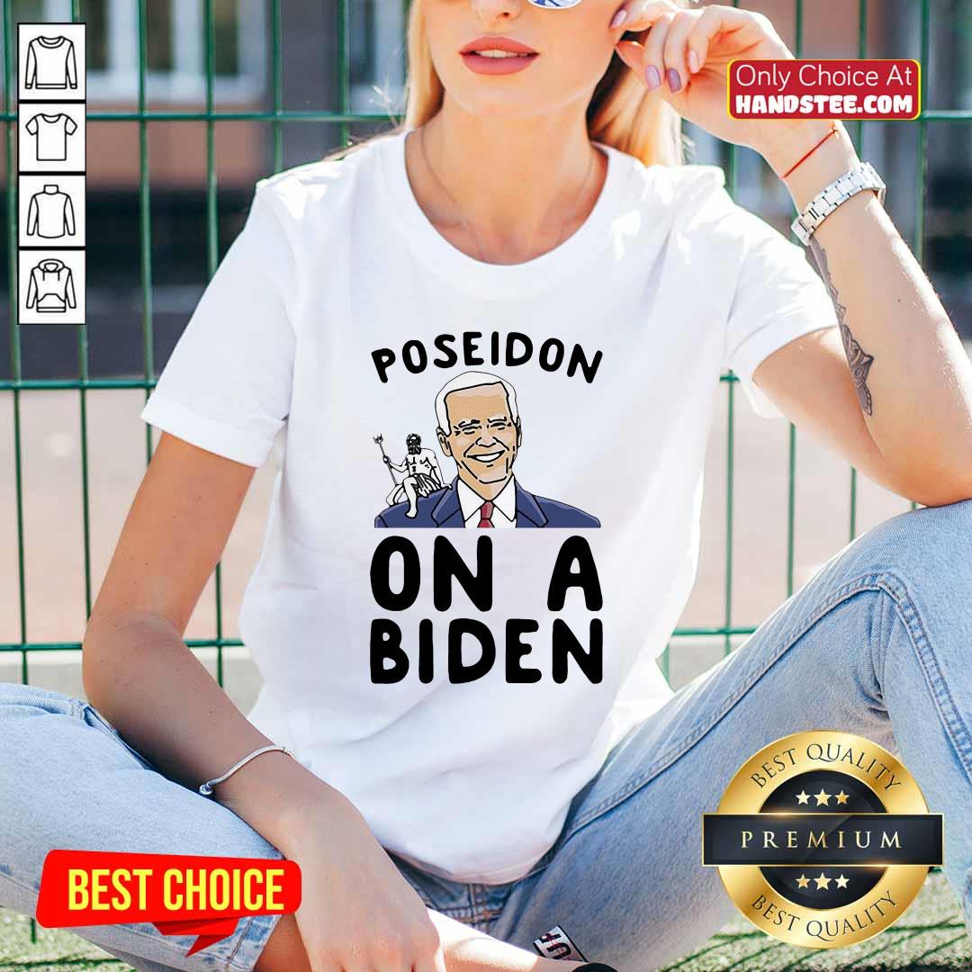 Top Poseidon On A Biden Parody Shirt