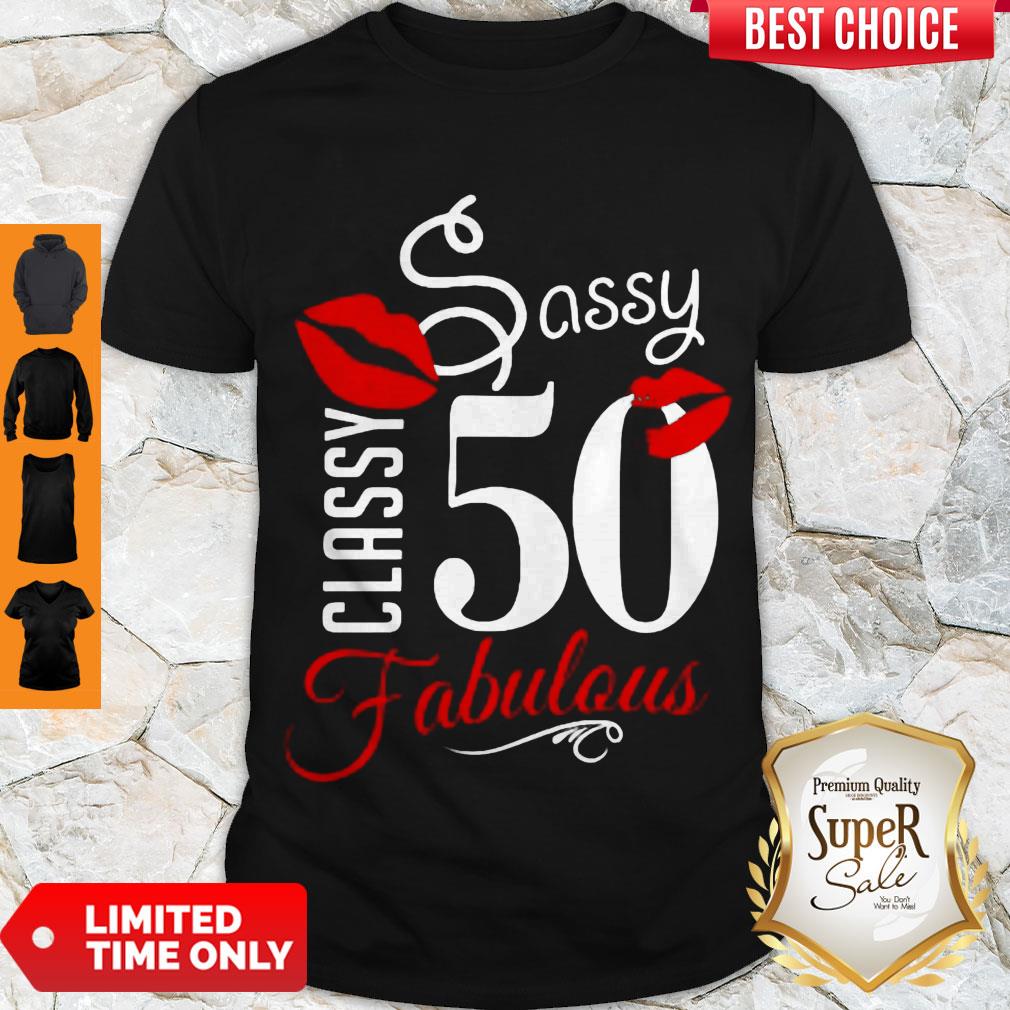Top Sassy Classy 50 Shirt