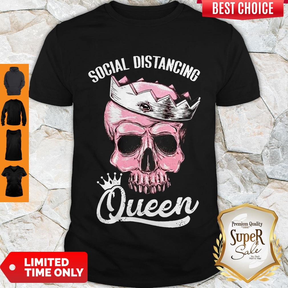 Top Social Distancing Queen Shirtss