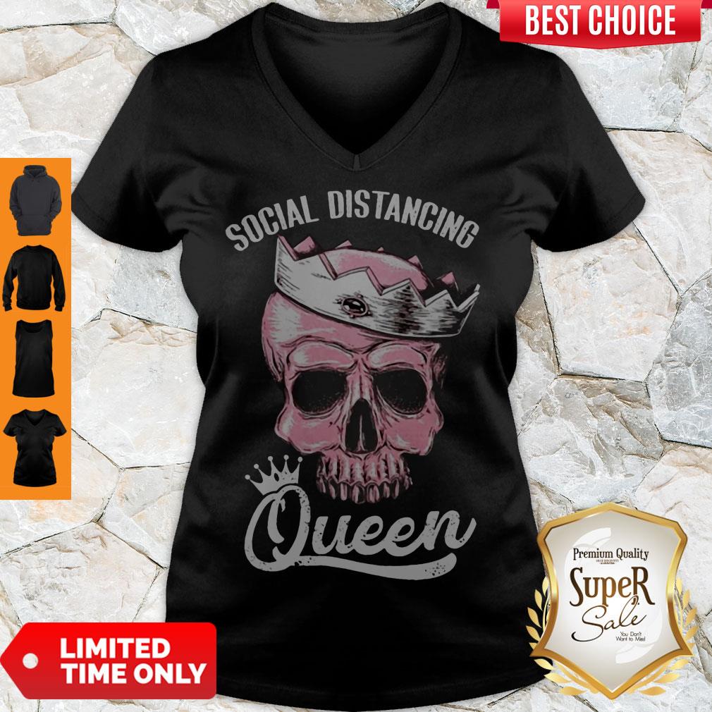 Top Social Distancing Queen Shirtss