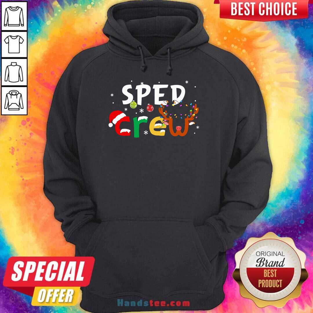 Top SPED Teacher Crew Christmas Shirt