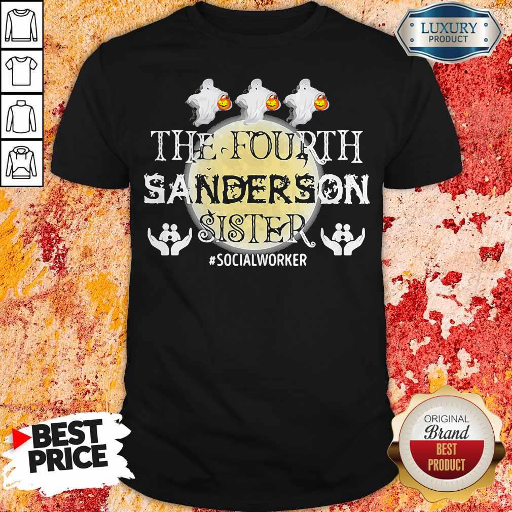 Top The Fourth Sanderson Sister #Socialworker Ghost Moon Shirt