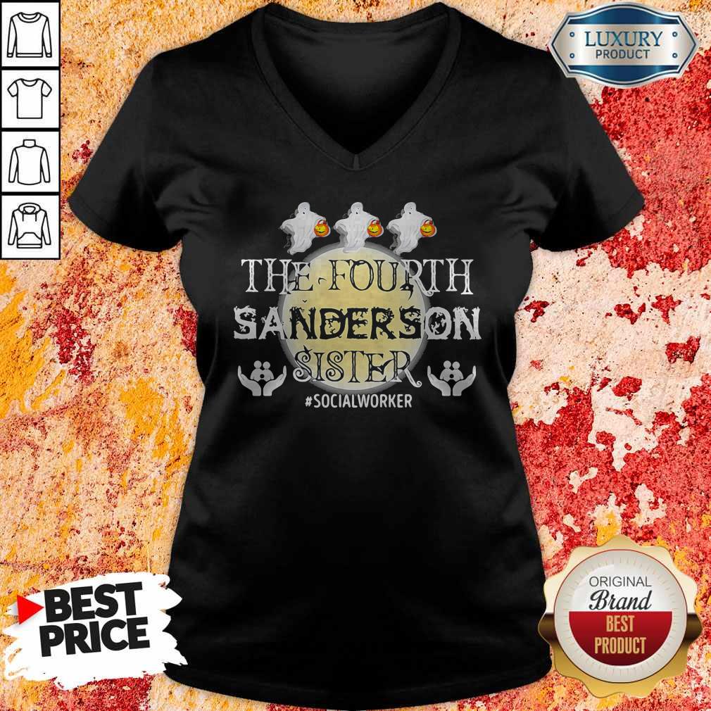 Top The Fourth Sanderson Sister #Socialworker Ghost Moon Shirt