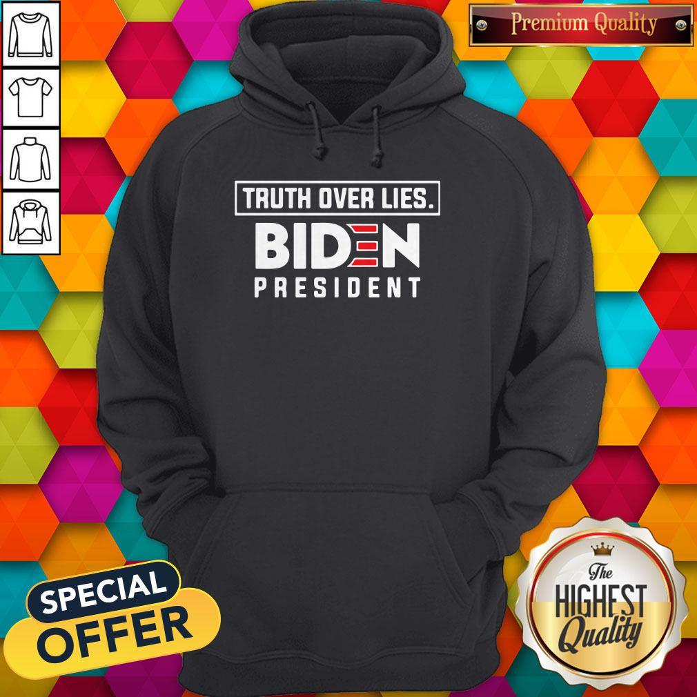 Top Truth Over Lies Joseph Biden 2020 President Campaign Shirt