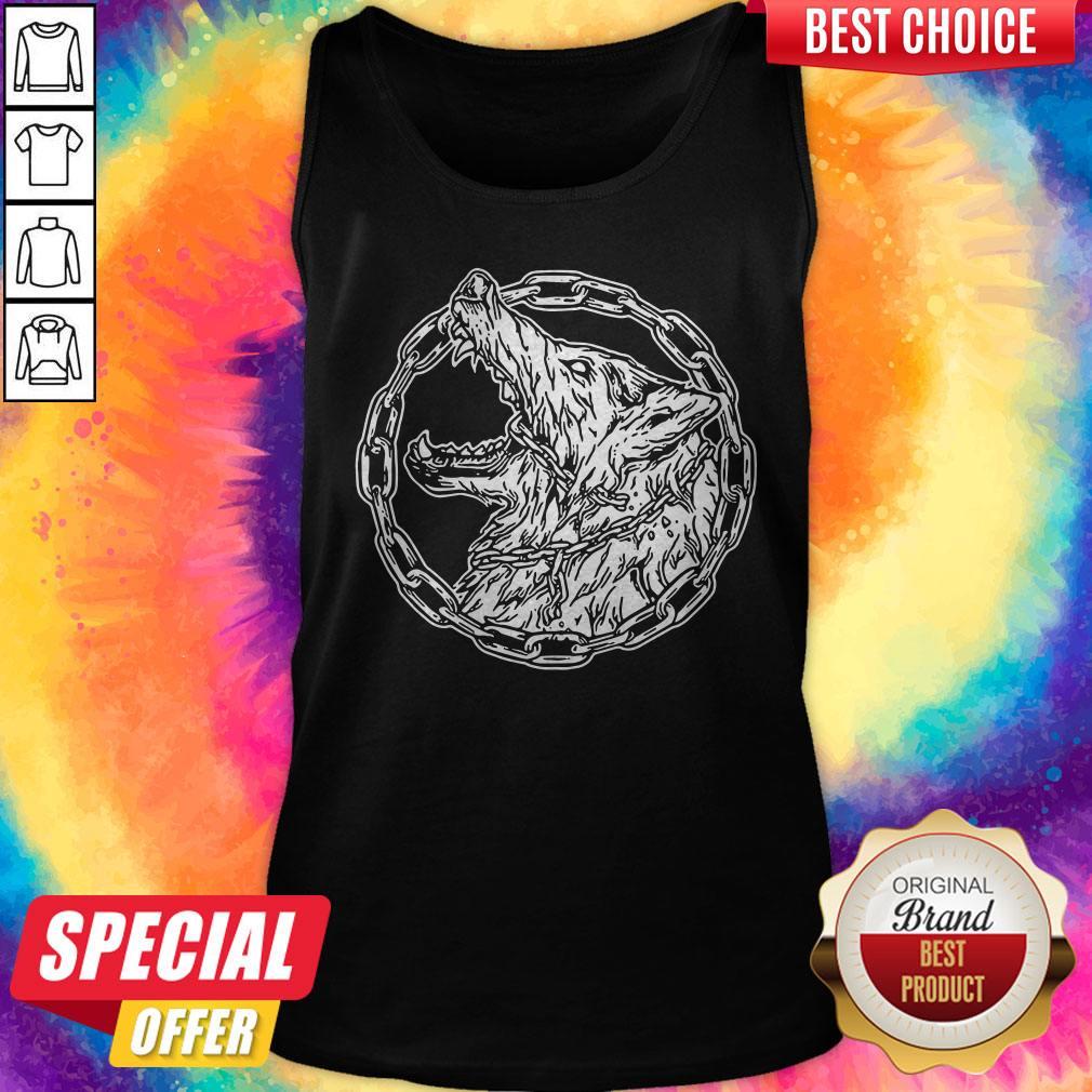 Top Viking Wolf Halloween Shirt